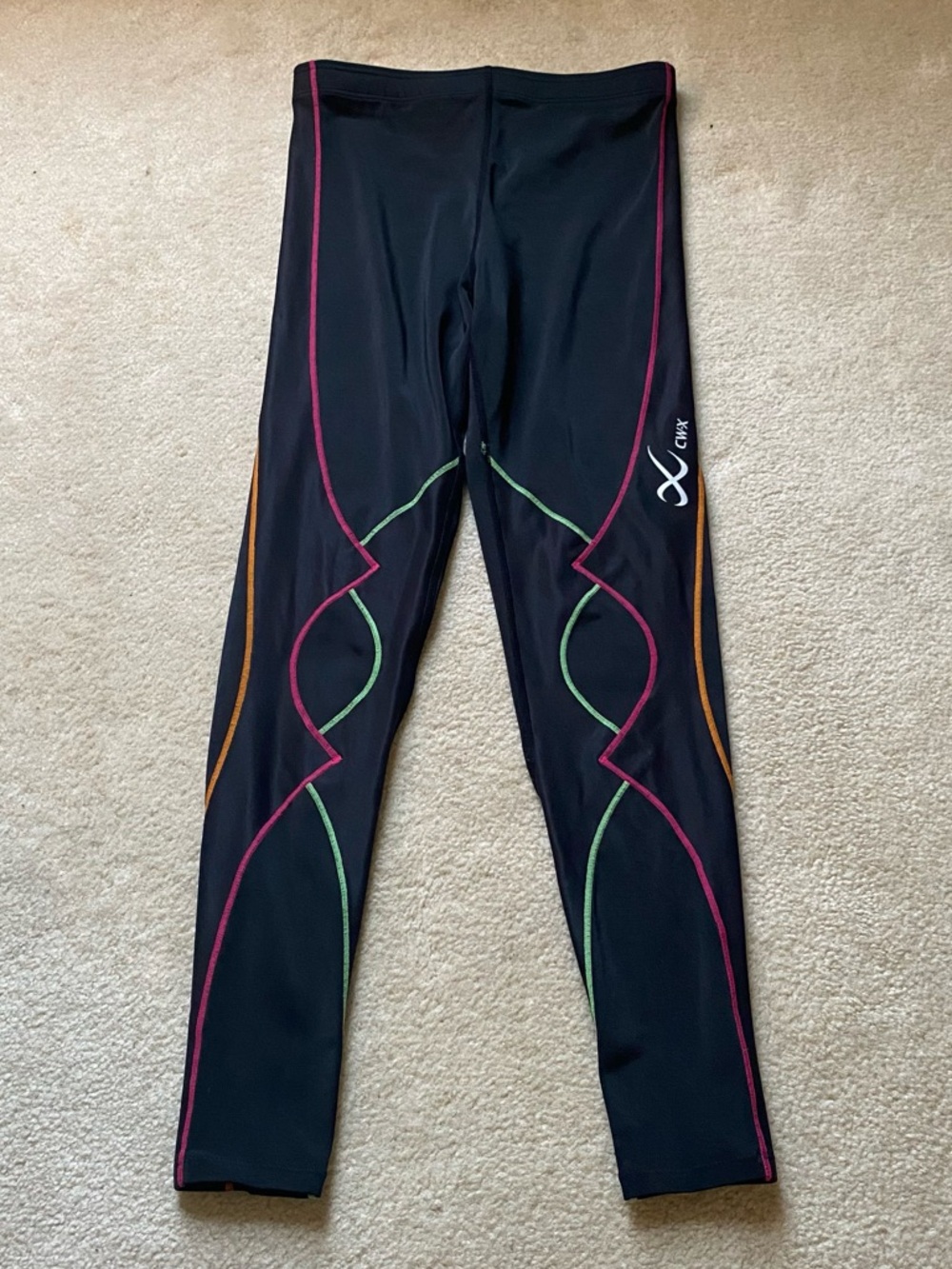 CW-X Stabilyx Compression Tights Women’s Medium Black Style 120798 Running